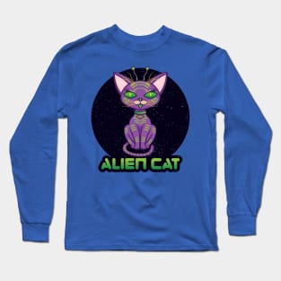 Alien Cat Long Sleeve T-Shirt